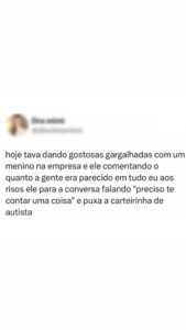 Risos garantidos com a história do colega que achou que vocês eram iguais e puxo em destaque