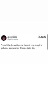 O pai só imagina estudar os mesmos 6 lados todo dia e o filho é cientista de dad em destaque
