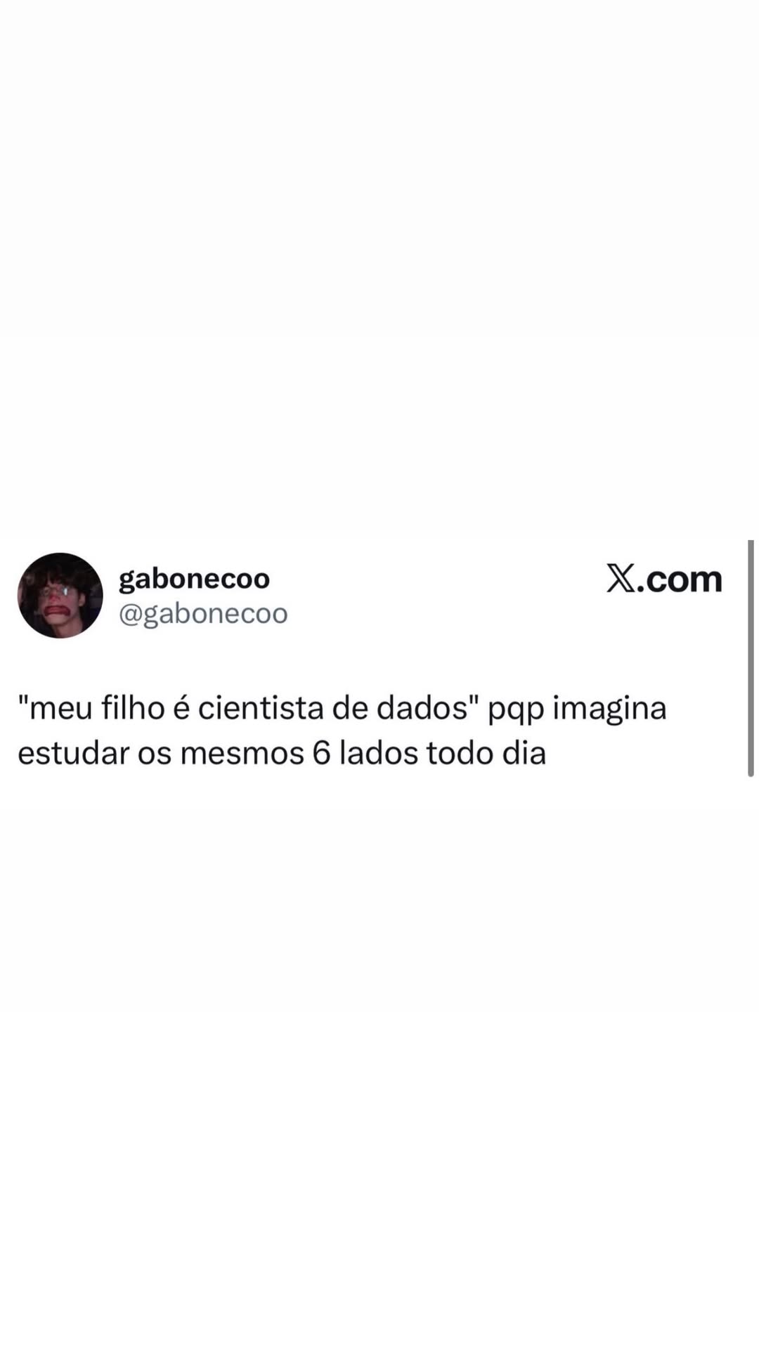 Quando o filho é cientista de dados e o pai só imagina o trampo