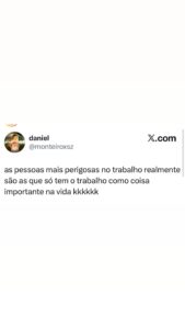Tem colega que leva o expediente a sério demais em destaque