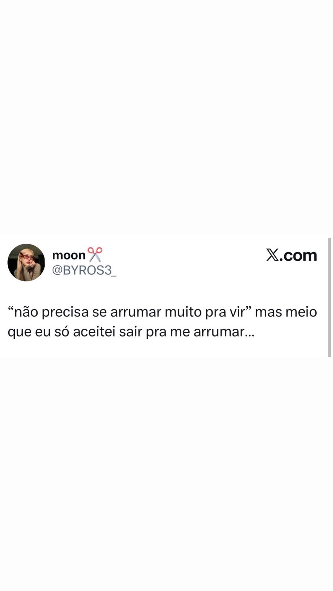 Tem convite que já começa no look