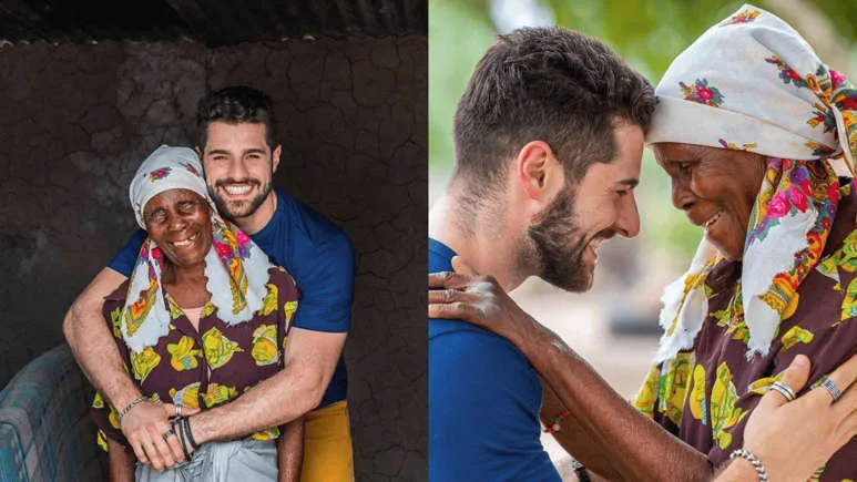 Idosa que amarrava a barriga para driblar a fome recupera a visão após ajuda de Alok