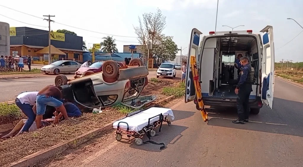 Motorista recusa bafômetro após acidente deixar sete feridos na MT-040 em Santo Antônio de Leverger; veja vídeo
