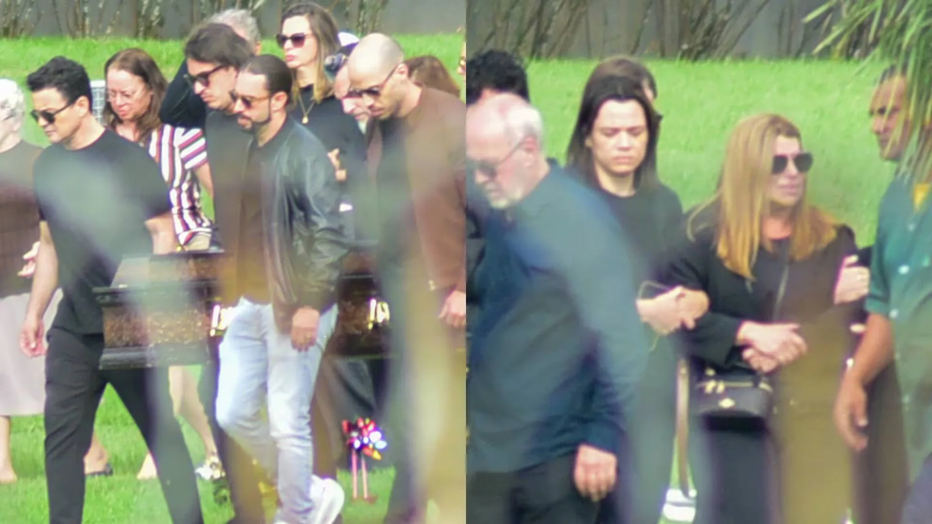 Renner carrega caixão de Rick durante despedida; Veja vídeo