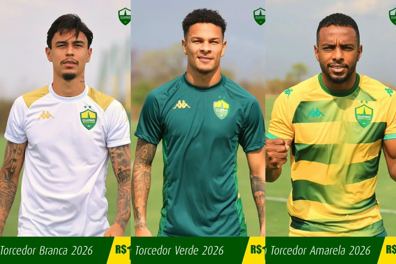 Cuiabá lança novas camisetas para torcedores e amplia linha de produtos oficiais
