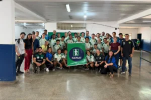 Cuiabá leva atletas ao Instituto dos Cegos em ação especial sobre inclusão e acessibilidade