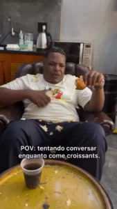 A conversa pode esperar só mais um pedacinho em destaque