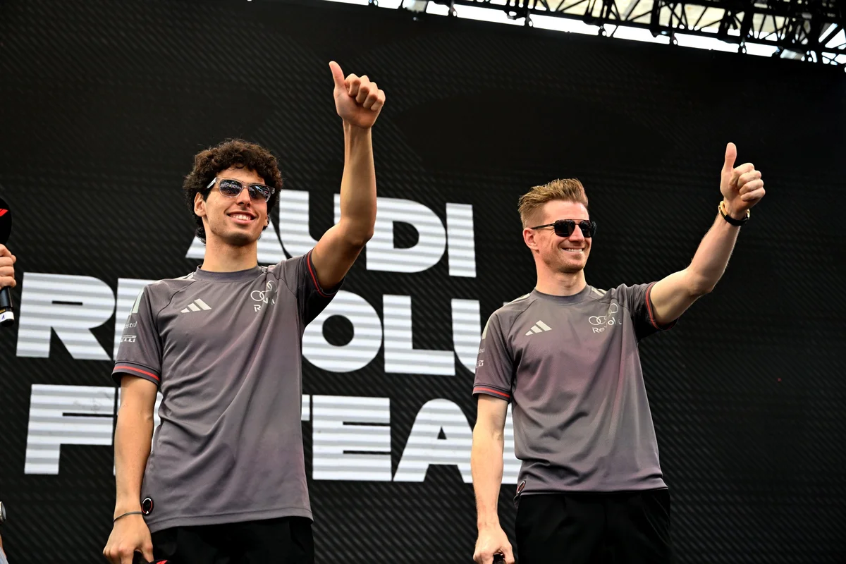 Audi fecha dupla para 2027 e mantém Gabriel Bortoleto ao lado de Hulkenberg
