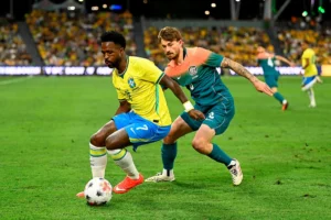 Rayan salva Brasil no último minuto e evita derrota para a Austrália em amistoso; veja os gols