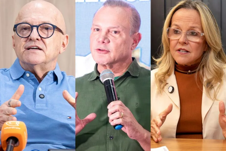 Veritá: Pivetta tem 39,1%, Wellington 32,3% e Natasha 15% na disputa pelo Governo de MT