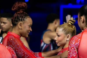 Rebeca Andrade lidera Brasil em etapa decisiva antes do Mundial de Ginástica Artística
