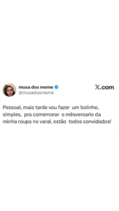 Tem convite que chega com uma história boa demais em destaque