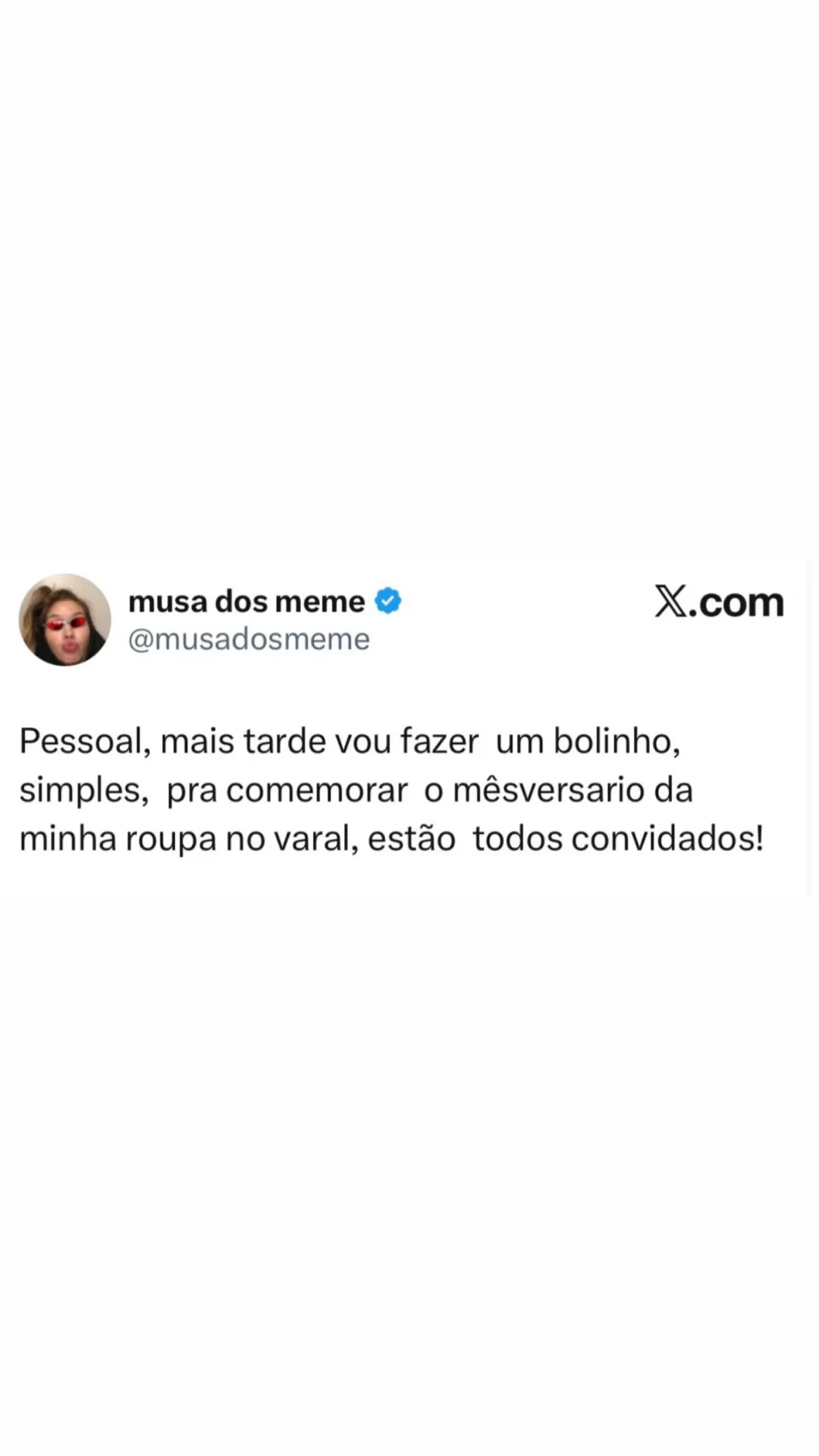 Tem convite que chega com uma história boa demais