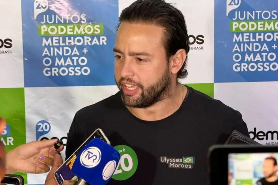 Ulysses Moraes declara apoio a Flávio Bolsonaro e cobra posicionamento de prefeitos de MT; veja vídeo